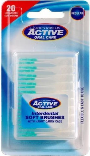 Furça interdentale silikoni Active Oral Care Soft 20 copë
