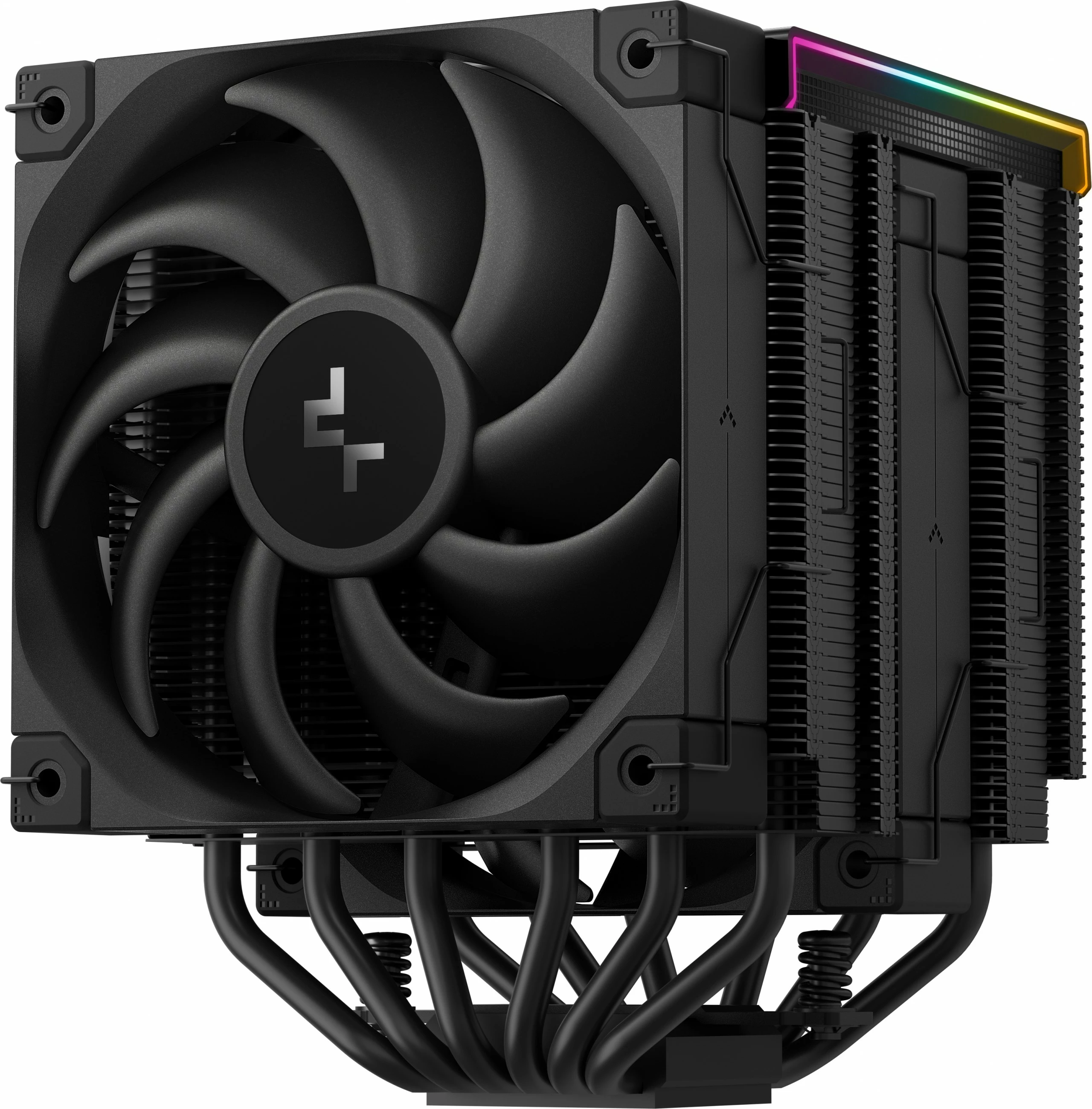 Kasë ftohëse Deepcool AK620 DIGITAL PRO, 2 ventilatorë, LED, e zezë