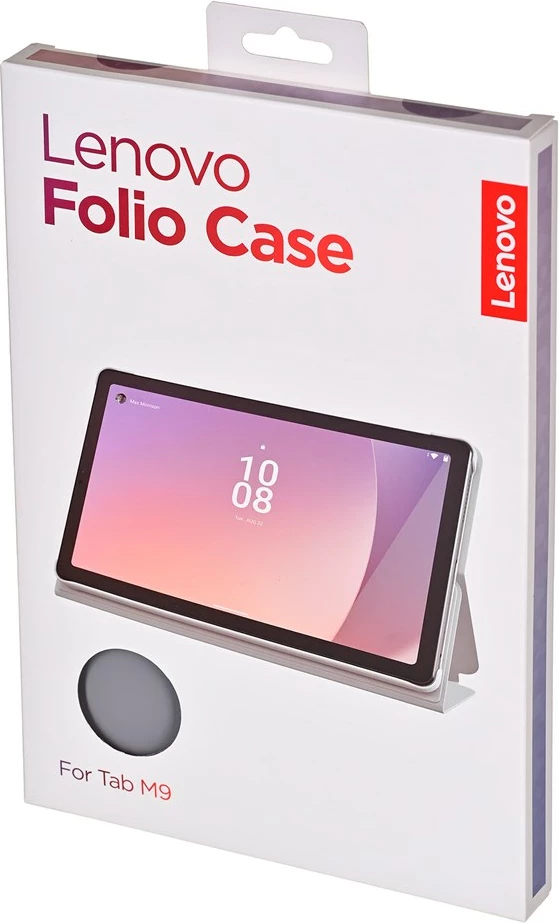 Mbështjellës tablet Lenovo ZG38C04869, folio, 9 inç, Gri