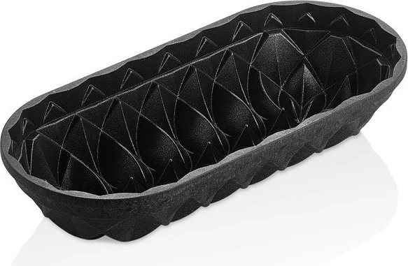 Formë për ëmbëlsira Dariole, e zezë, Hermia, N15721, 26cm