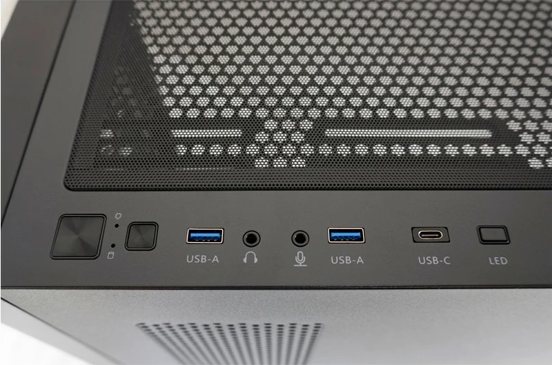 Kasë LC-Power Gaming 804B, Midi Tower, ATX, micro ATX, Mini-ITX, e zezë