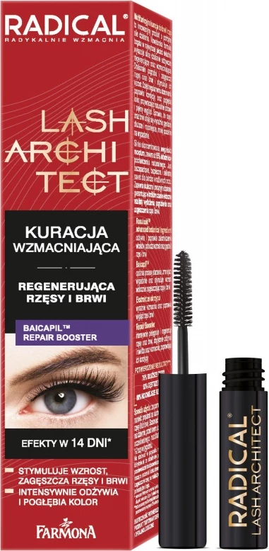 Serum për qerpikë dhe vetulla për femra Farmona Radical Lash Architect 5ml