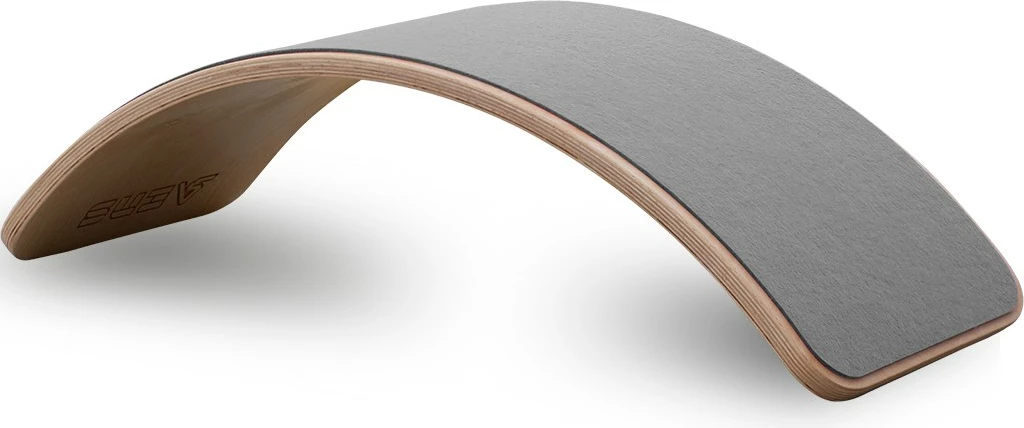 Dërrasë balancuese prej druri, ngjyrë natyrale dhe gri, Skye Decor