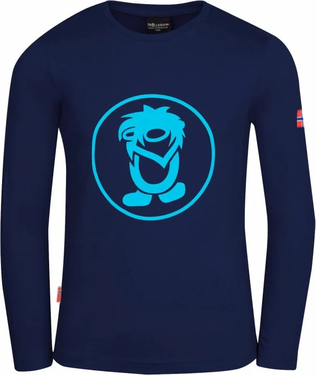Maicë për fëmijë Trollkids, navy blue
