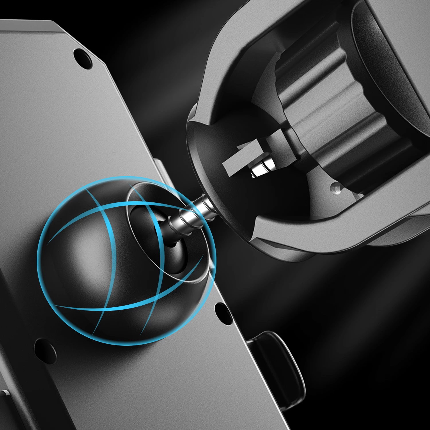 Mbështjellës telefoni për biçikletë/motoçikletë Dudao F7C, i zi