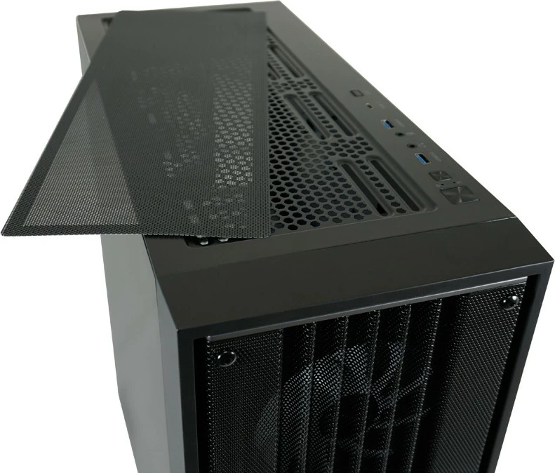 Kasë LC-Power LC-810B-ON, Midi Tower, ATX, EATX, micro ATX, Mini-ITX, e zezë