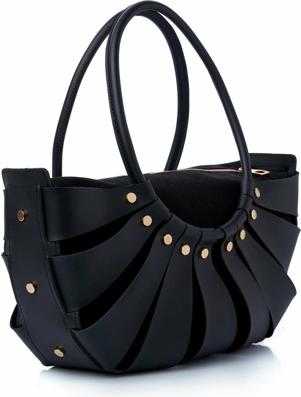 Çantë shpatullës Lucky Bees, Ingrid, e zezë