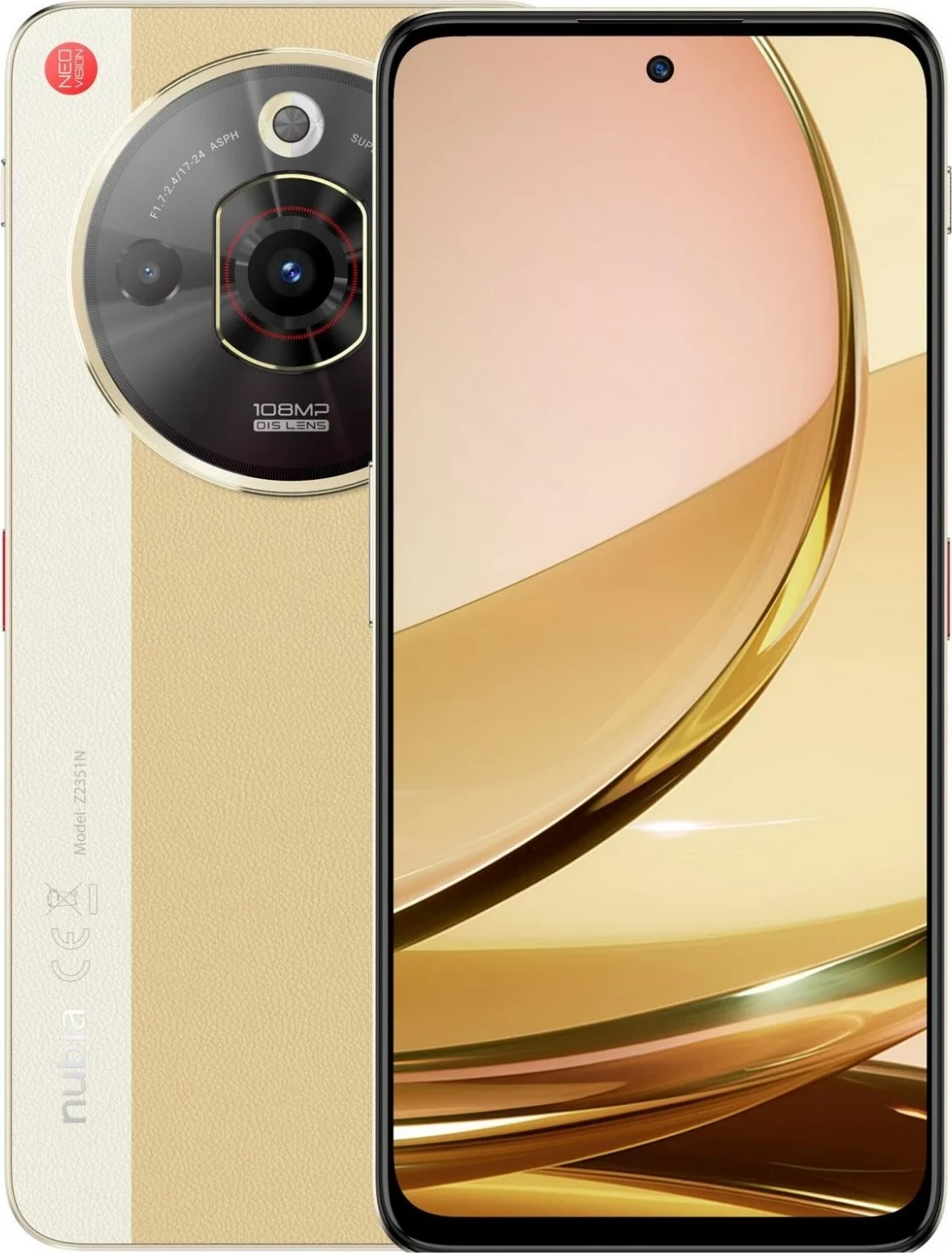 Celular Nubia Focus Pro 5G 8/256GB, kafe