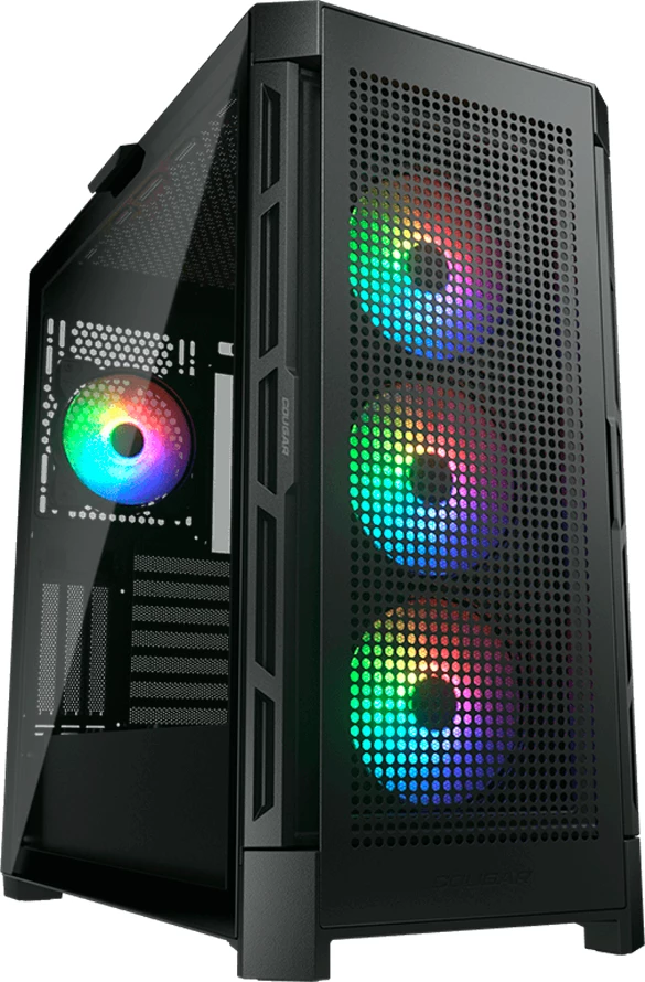 Kasë COUGAR Airface Pro RGB Mid Tower, e zezë