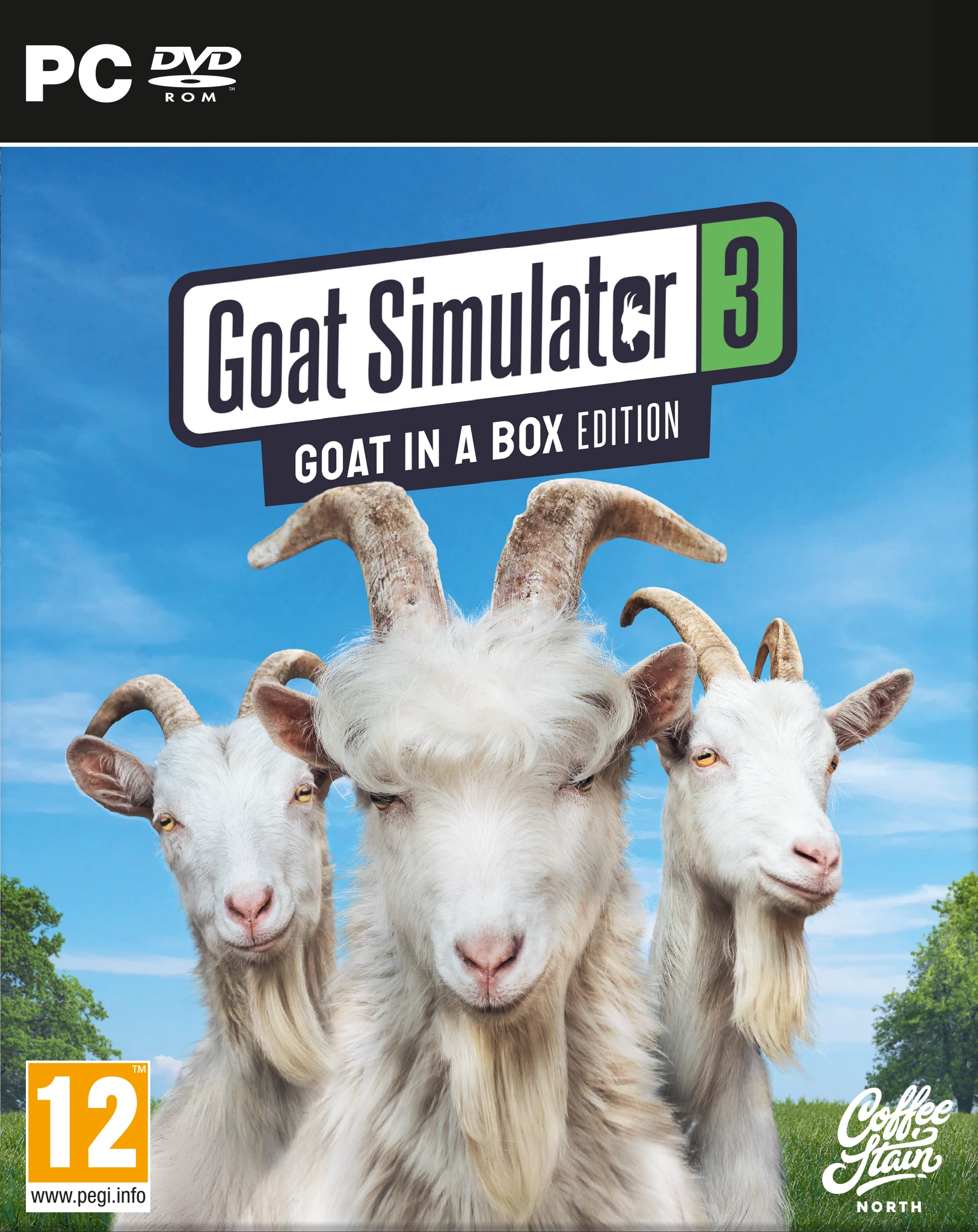 Lojë PC Coffee Stain Goat Simulator 3 Goat in The Box Edition (DVD-ROM), PEGI 12