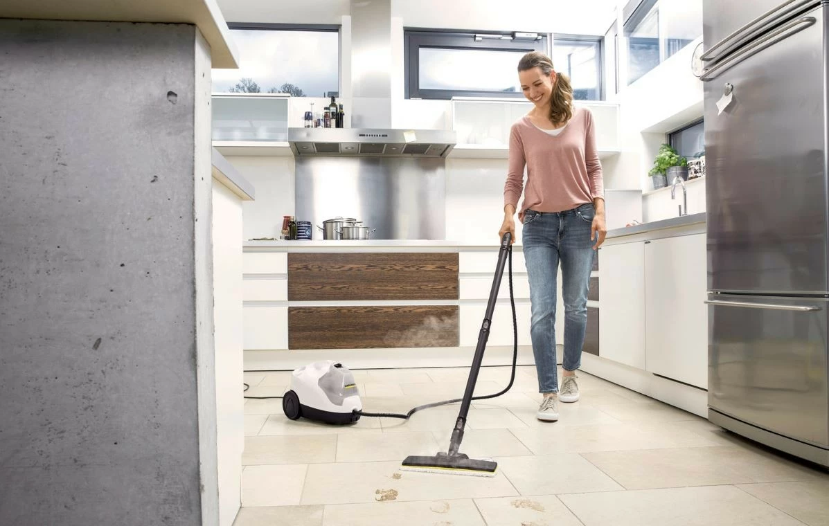 Pastrues me avull Karcher SC4 EasyFix Plus, 2000W, 0.8L, Gri/Bardhë