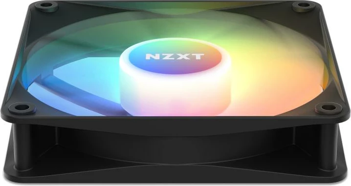 Ventilator kasë kompjuteri, NZXT, F Series F120 RGB Core (RF-C12SF-B1 RFC12SFB1), 120mm, RGB, 500rpm, 33dB, i zi