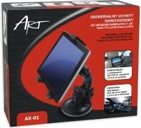 Mbajtës universal për tabletë ART RAMART AX-01, për veturë, 7-10", i zi