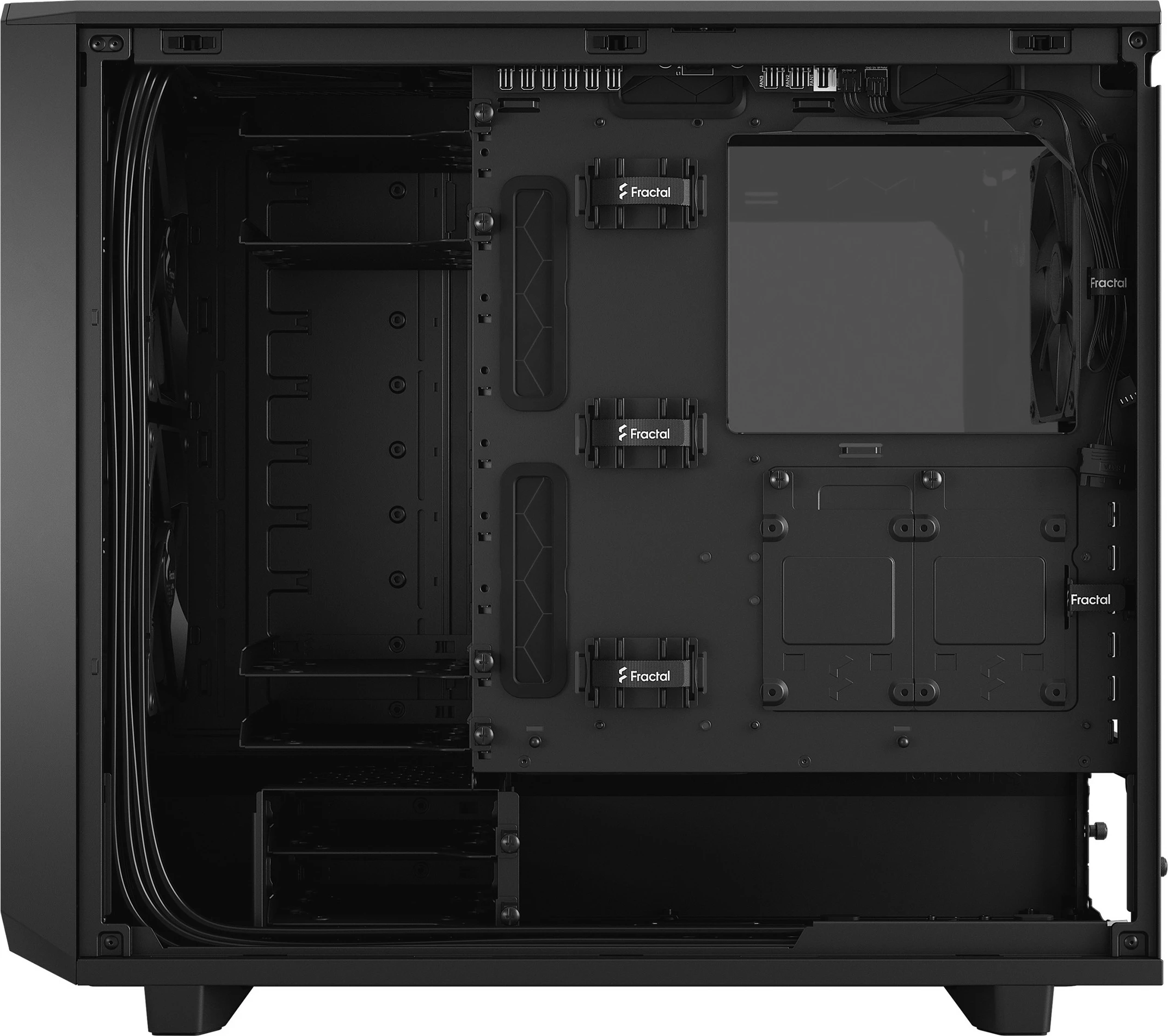 Kasë Fractal Design Meshify 2, Tower, ATX, EATX, micro ATX, Mini-ITX, e zezë