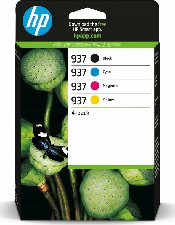 Set kartrixhash boje HP 937 (6C400NE) 4 copë, CMYK
