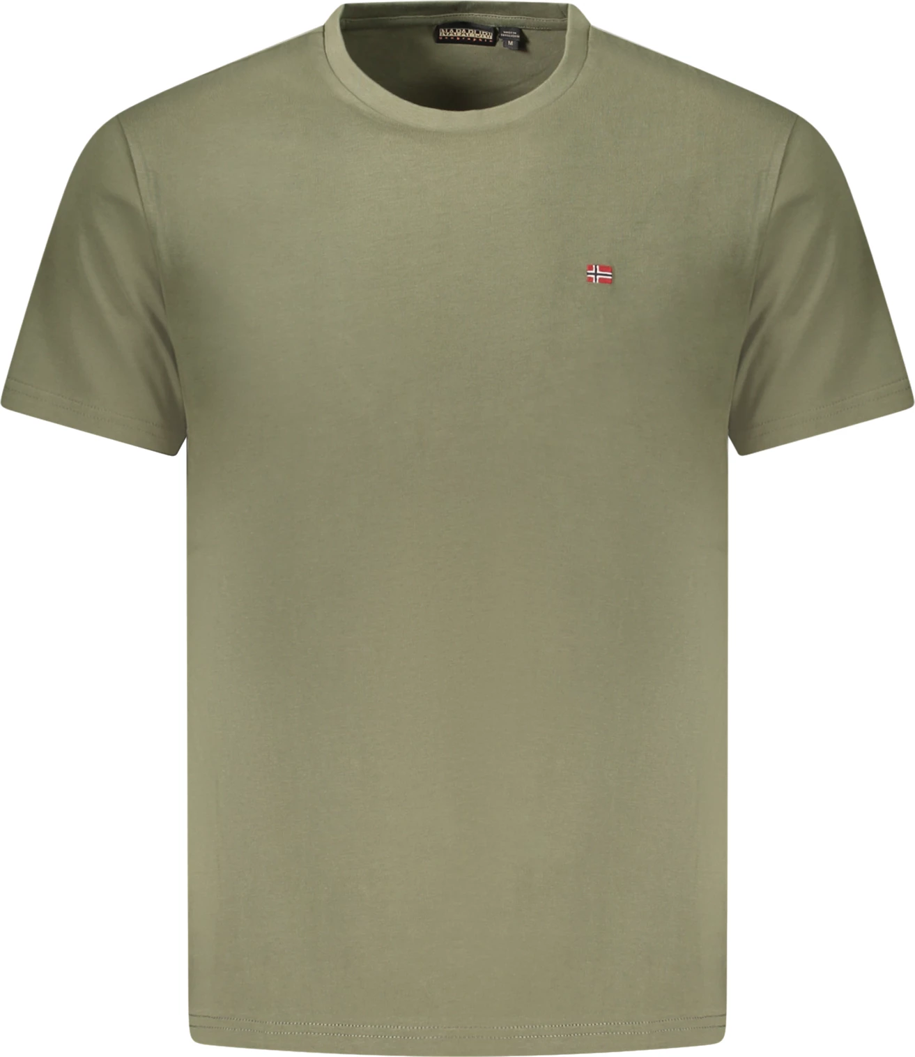 Maicë për meshkuj Napapijri, e gjelbër