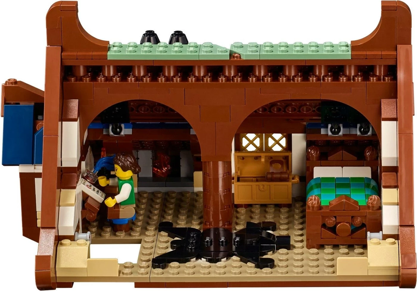 Set LEGO IDEAS 21325 Medieval Blacksmith, 4 minifigura