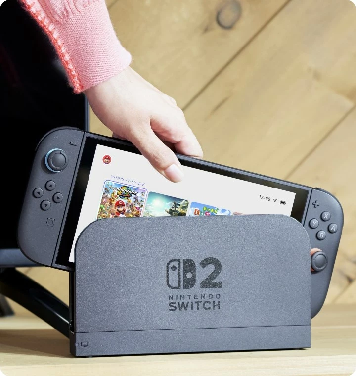 Konzolë portabile lojërash Nintendo Switch 2, 256 GB, 7.9 inç, E zezë