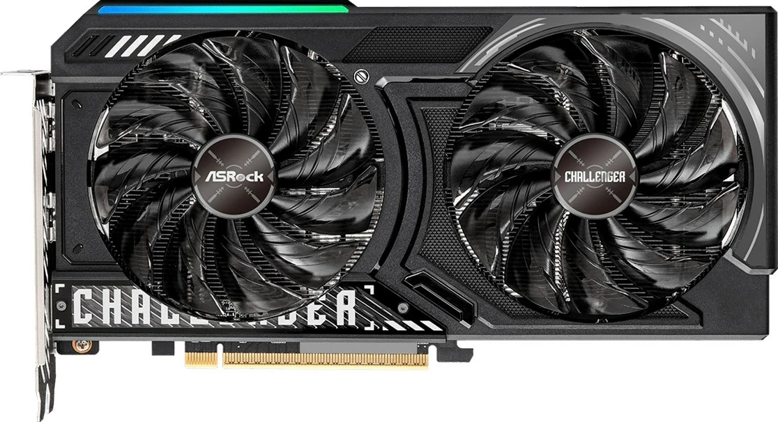 Kartë grafike Asrock AMD Radeon RX 9060 XT Challenger, 16 GB GDDR6, e zezë