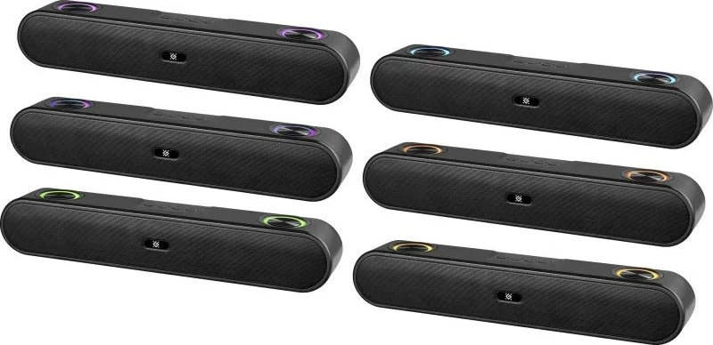 Soundbar Bluetooth Defender Z2, 16 W, LED, USB, E zezë