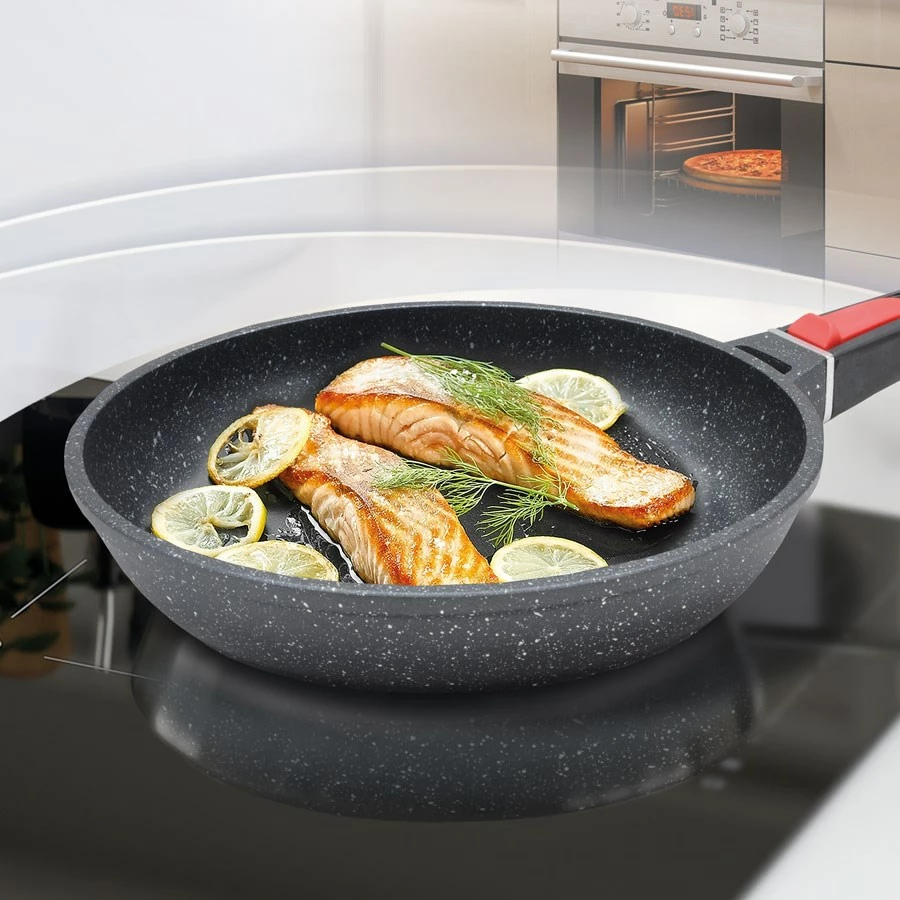 Tigan Wok Maestro MR-4928, Gri