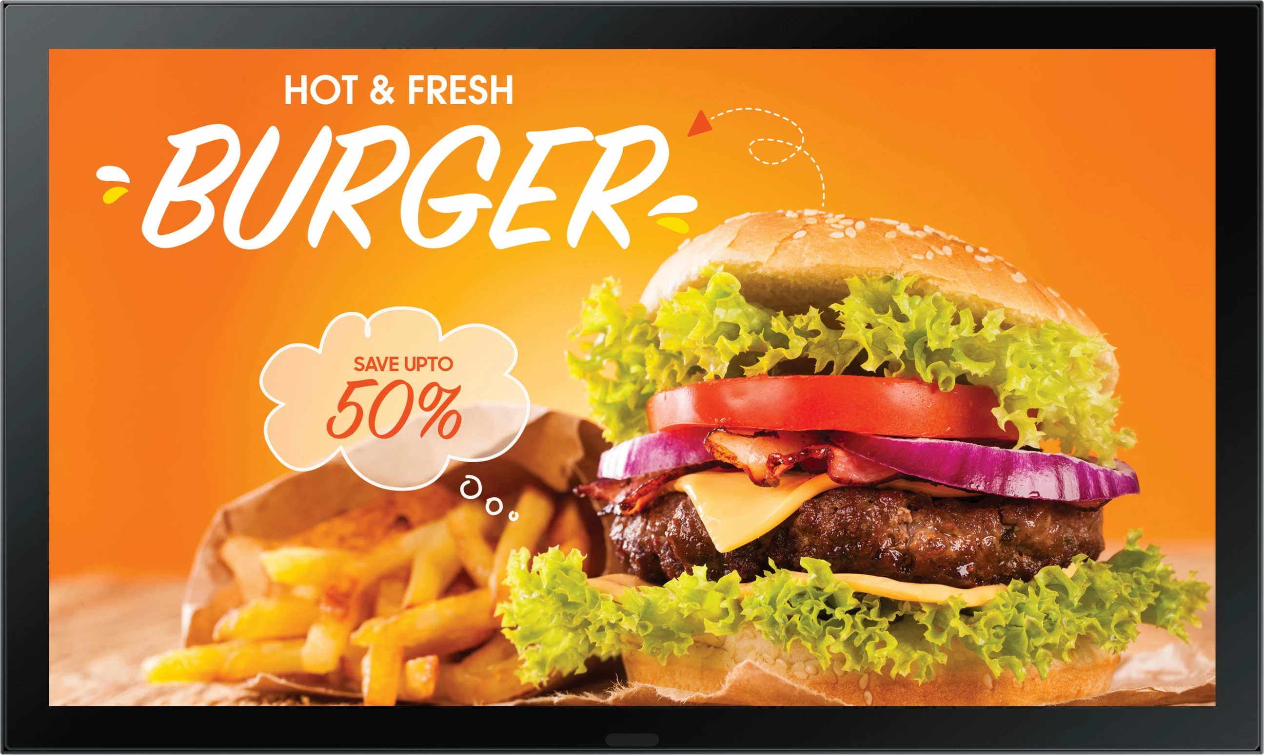 Panel digjital Samsung OH24B, LCD, 24", Full HD, Wi-Fi