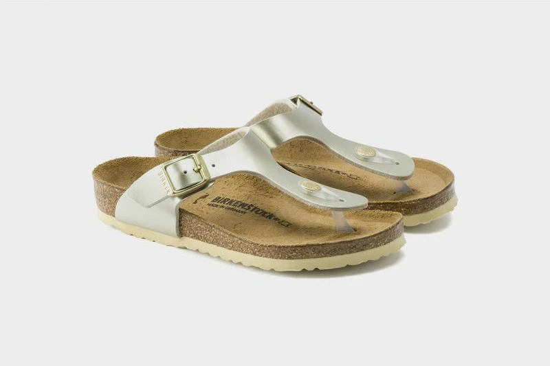 Këpucë Birkenstock për fëmijë, të verdha