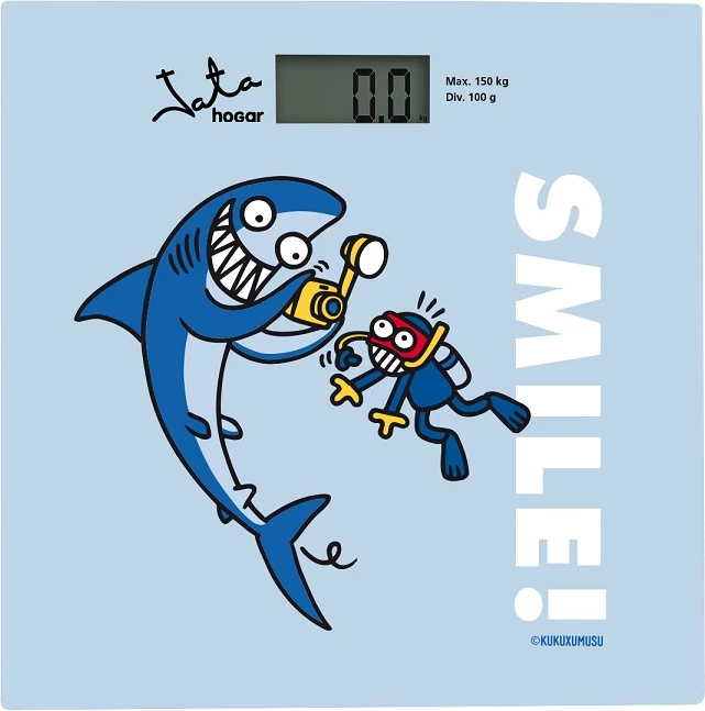 Peshore elektronike JATA KUKUXUMUSU SMYLE 295K, e kaltër 