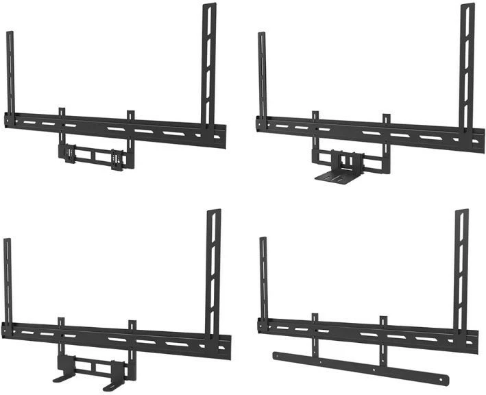 Komplet montimi Neomounts AV2-500BL për monitor/TV, çelik, i zi