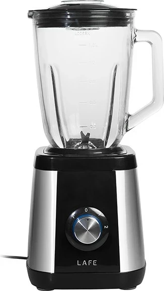 Blender Lafe PowerMix, 1.5L, 600W, gotë xhami, zi-argjendtë