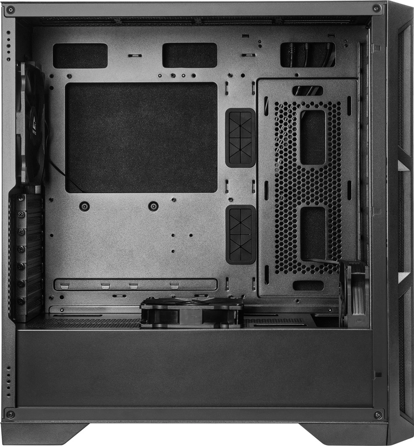 Kasë Chieftec Midi APEX GA-01B-Q-OP, ATX, EATX, ITX, micro ATX, Mini-ITX, SSI CEB, SSI EEB, uATX, e zezë