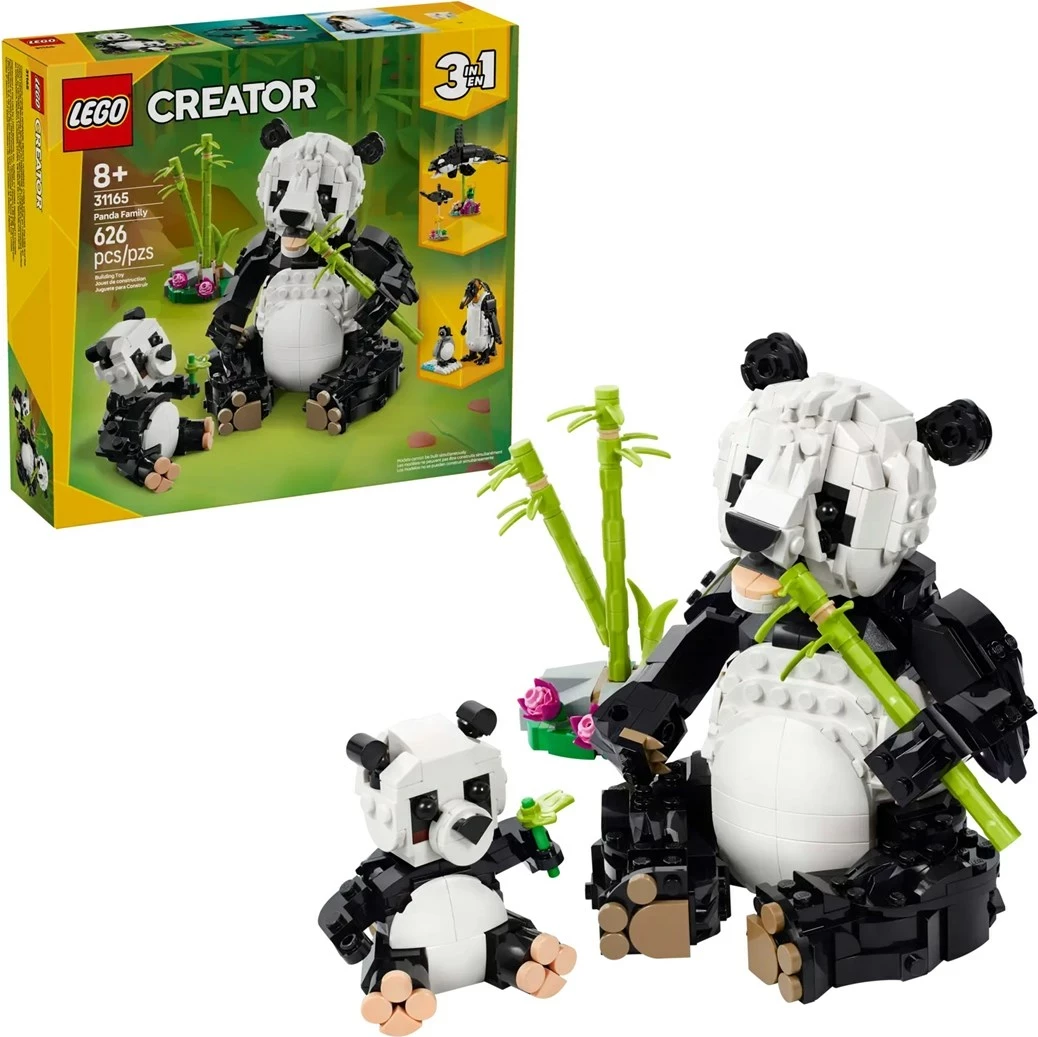 Lego Creator 3-in-1 31165 Panda Family
