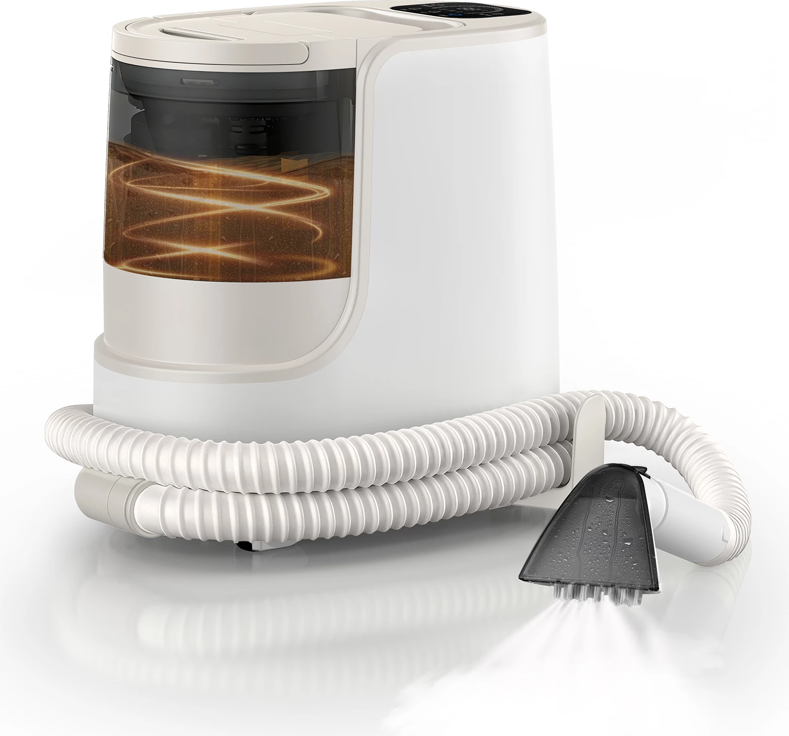 Pastrues i thellë me avull Bear SC3, 1700 W, 12 kPa, rezervuar 1.0 L/1.5 L, i bardhë