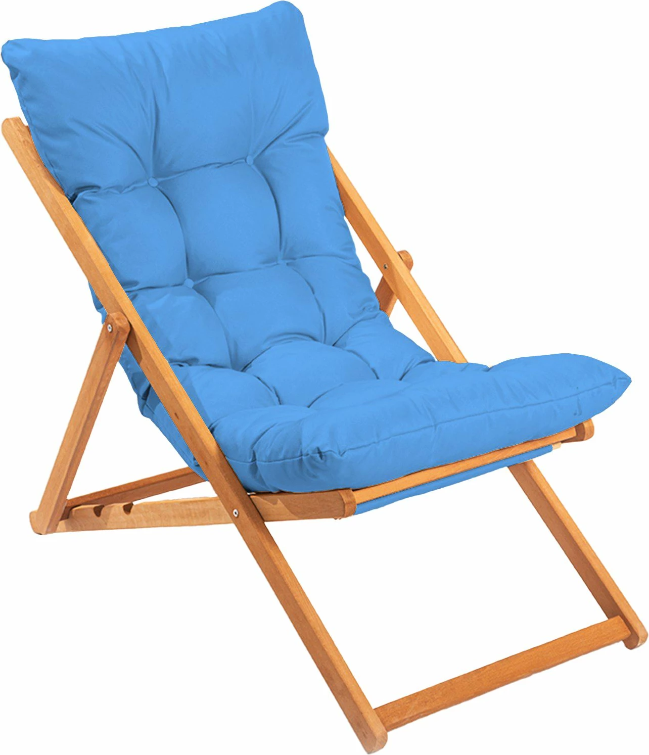 Karrige kopshti Hanah Home, My006, ngjyrë blu/natyrale