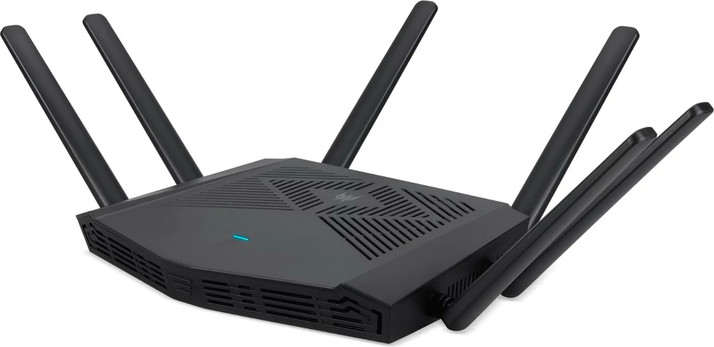 Router gaming Acer Predator Connect W6x, Wi-Fi 6, 6 antena, 6000 Mbps, i zi