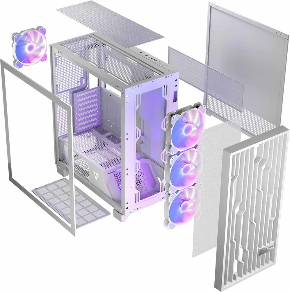 Kasë MODECOM VOLCANO PERUN APEX ARGB MIDI Bardhë