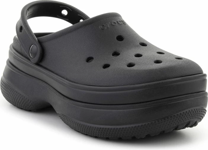 Atlete lifestyle Crocs Classic Stacked Clog 211355-060, të zeza [Madhësia: 37 - 38]