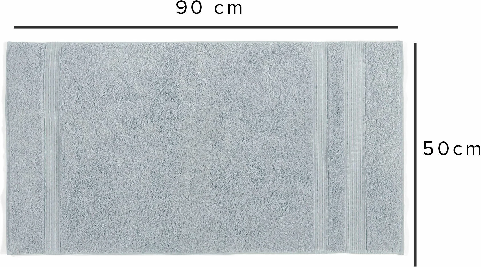 Peshqir duarësh Mijölnir, London, ngjyrë kaltër, 50x90cm