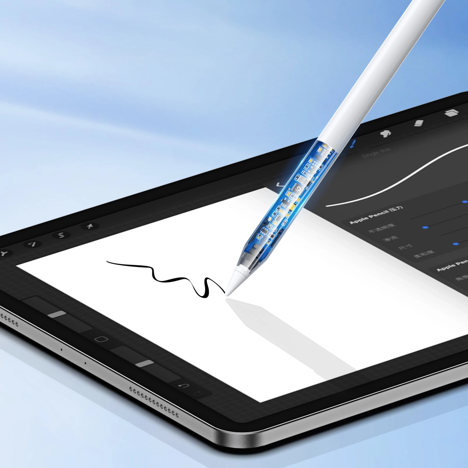 Stylus pen Dux Ducis SP-02 për iPad, Bardhë
