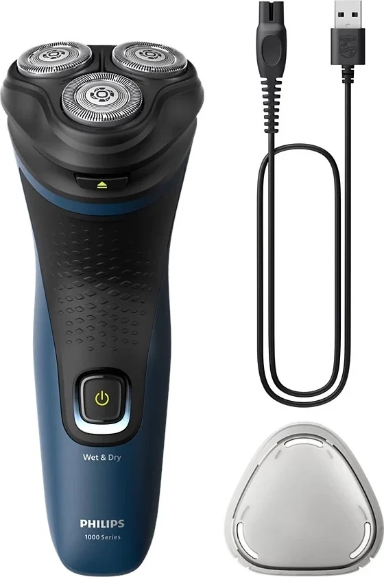 Makinë rroje Philips Series 1000 S1121/41, ngjyrë zi-blu