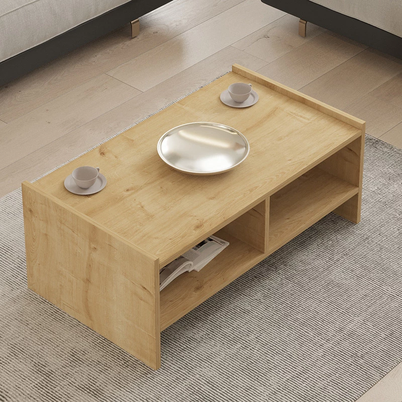 Tavolinë kafeje Tiena, ngjyrë lisi, 90x50x35cm