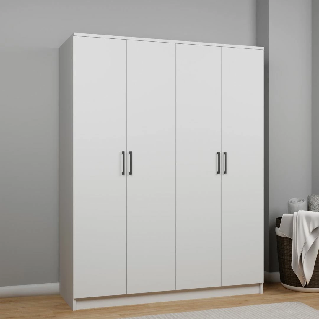 Dollap rrobash Skye Decor, i bardhë, Kardelen 1600-99