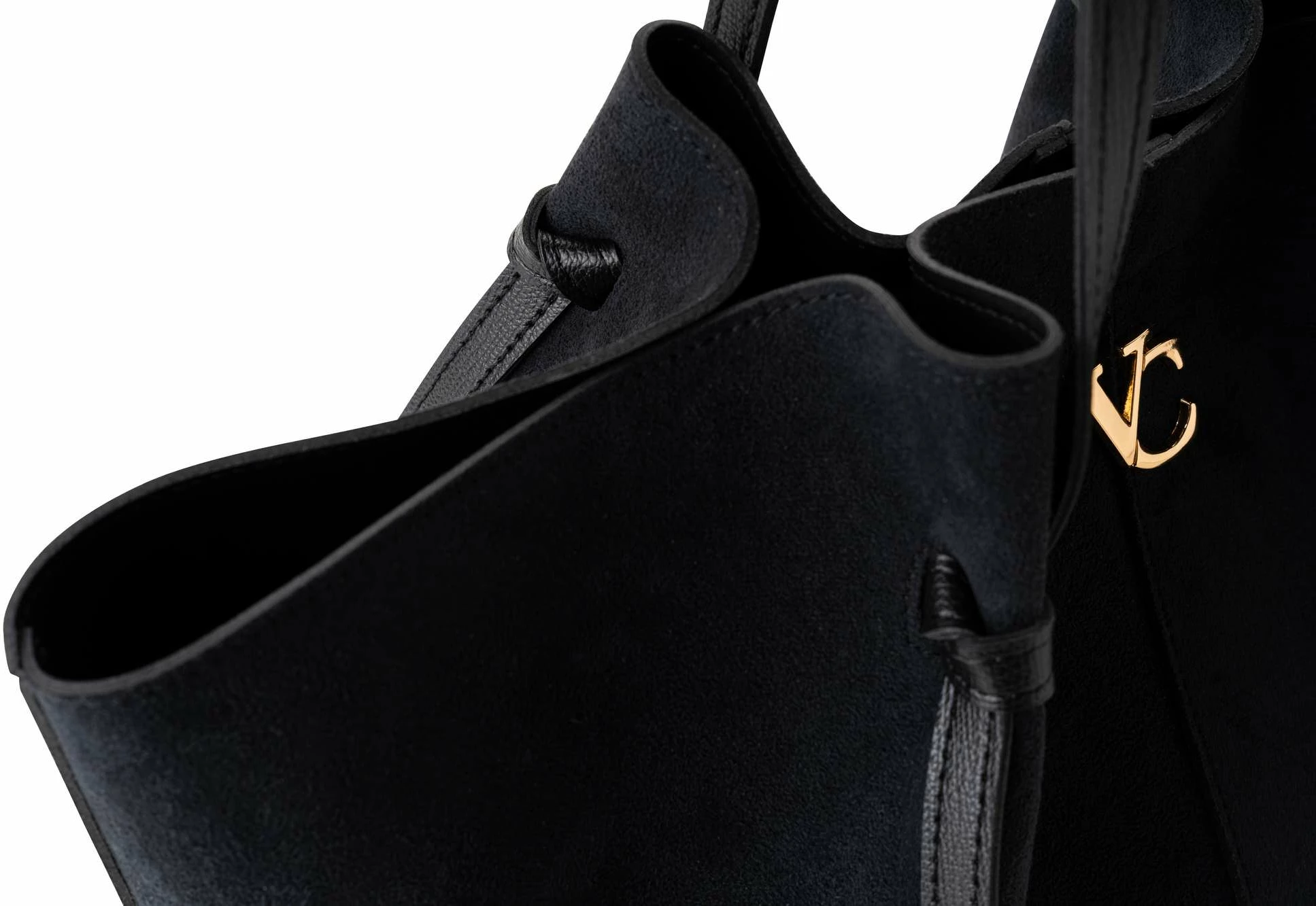 Çantë supi Vince Camuto, Foggia, zamsh e zezë