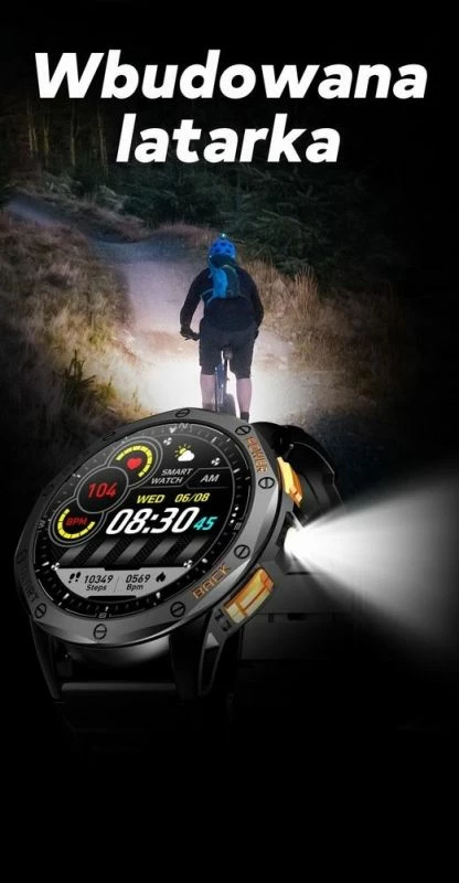 Smartwatch për meshkuj Gravity, e zezë