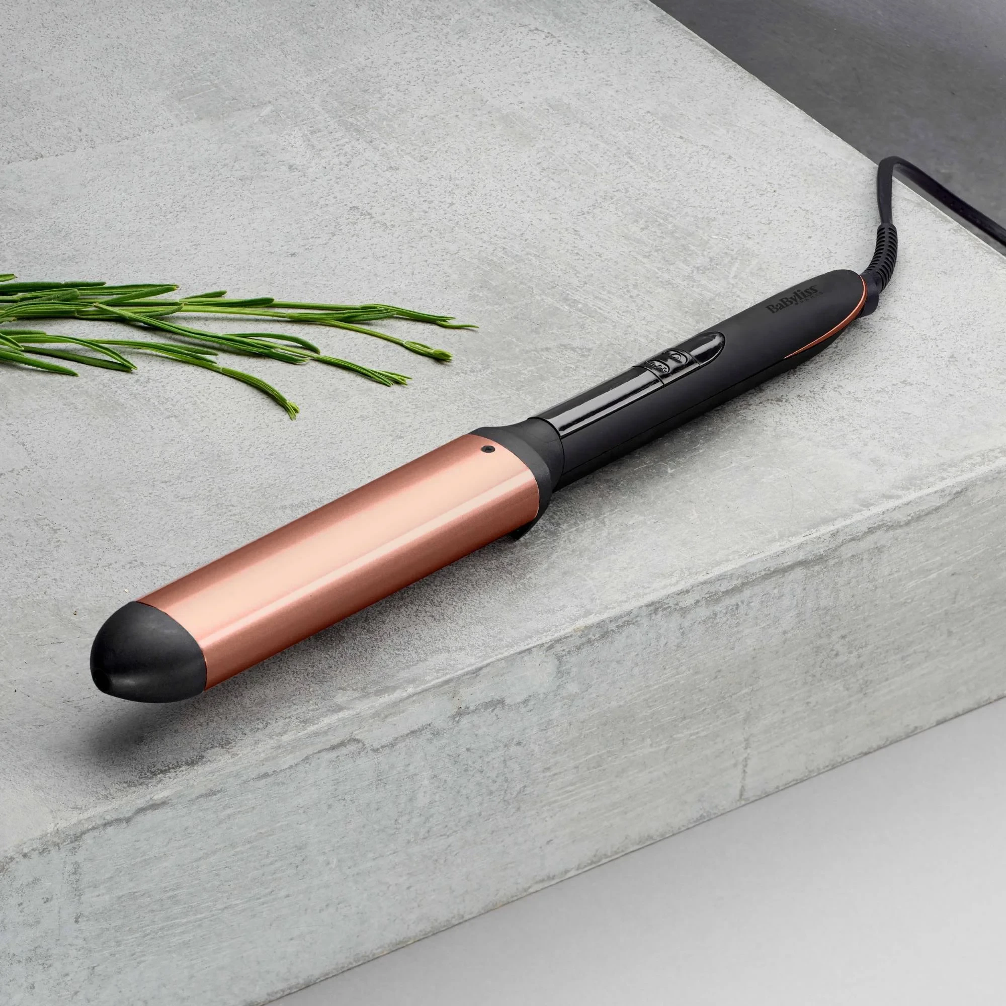 Figaro për flokë BaByliss C456E 28mm, nano quartz-ceramic, 160-210°C, ekran LED, auto-off 60min, me tapet dhe dorezë, Bronze Shimmer