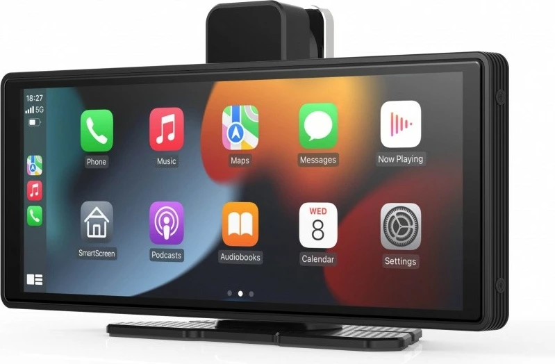 Ekran multimedial për makinë Maxcom MC01 Vibe, 9.3" HD IPS, kamerë përpara, i zi