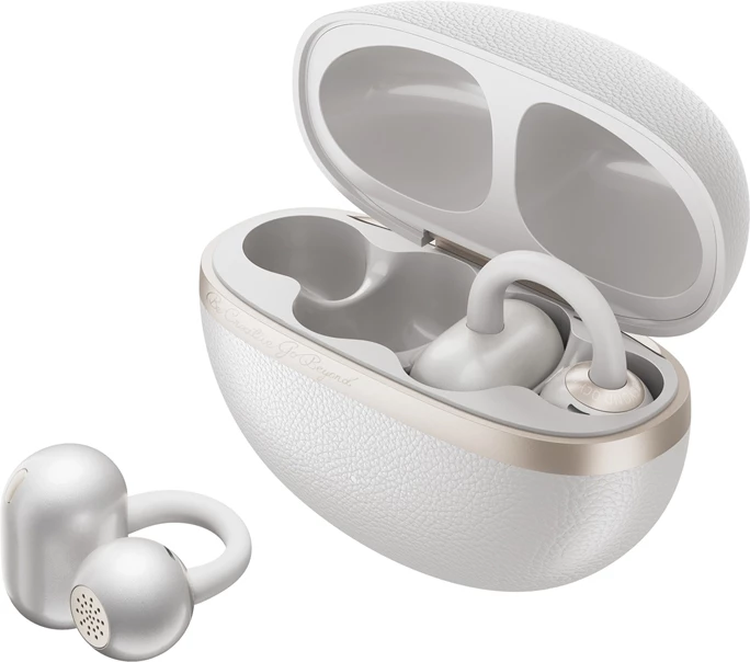 Kufje wireless QCY Crossky C50, Bluetooth 6.0, mikrofon, IPX5, të bardha