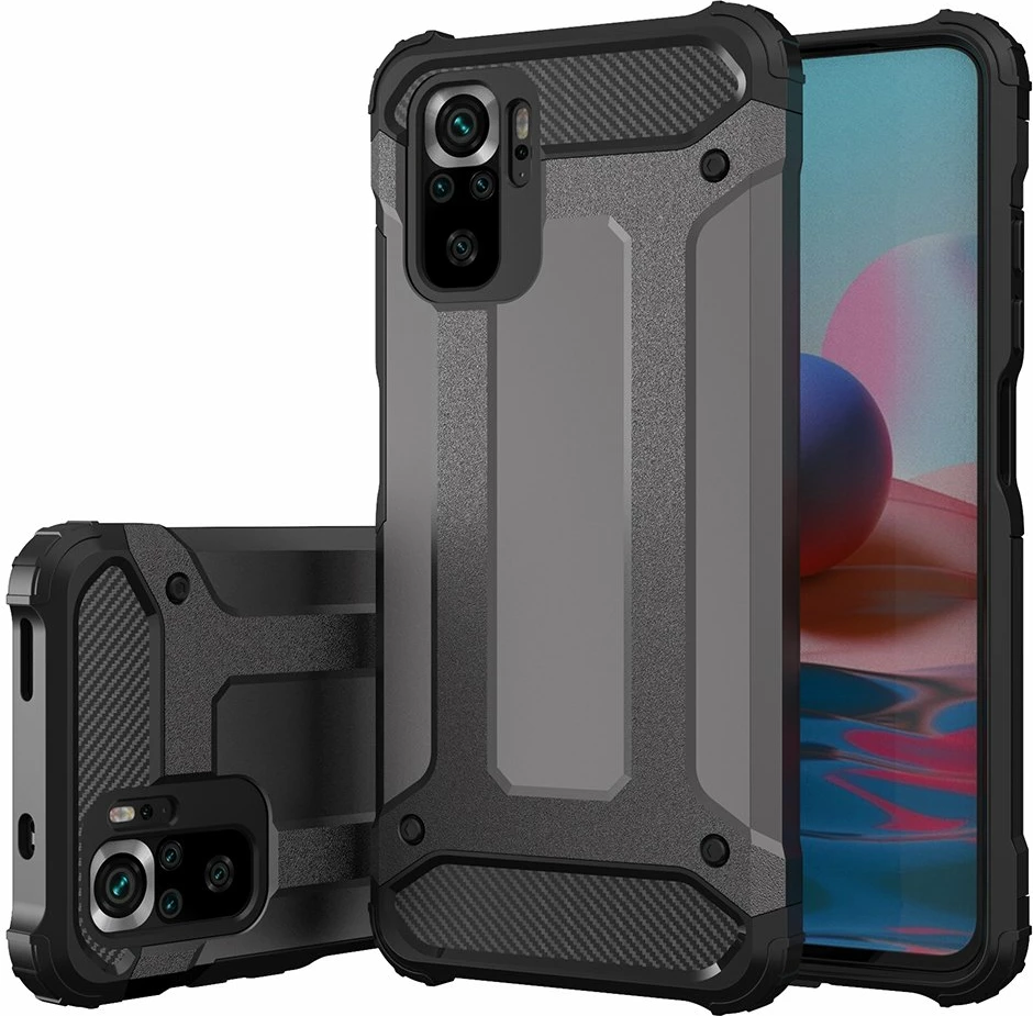 Mbështjellës Hurtel Hybrid Armor për Xiaomi Redmi Note 11 Pro+ 5G / 11 Pro 5G / Mi 11i HyperCharge / Poco X4 NFC 5G, zi