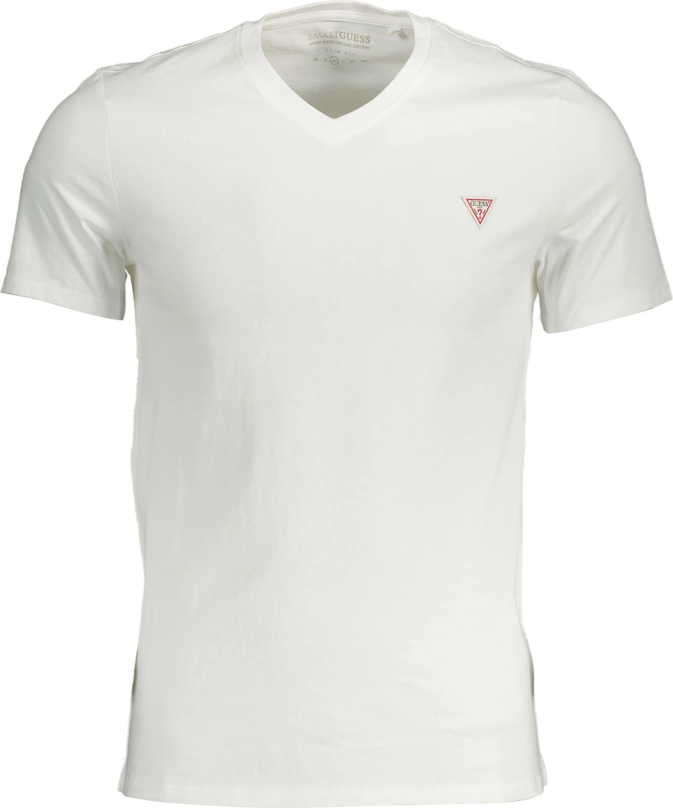 Maicë për meshkuj GUESS JEANS, e bardhë