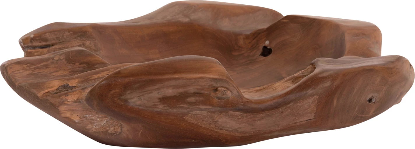 Enë dekorative NOKI, dru tik natyral, 50x46x10cm